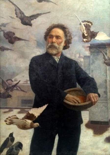 Посмертний портрет Куїнджі, Калмиков