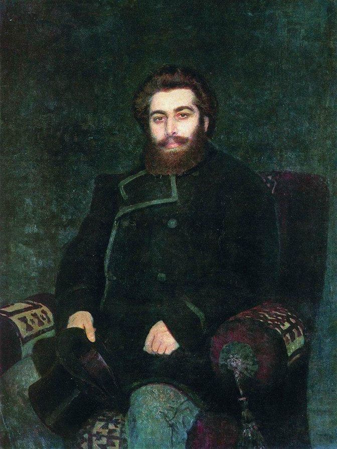Портрет Куїнджі від Рєпіна, 1877